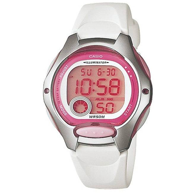 Casio Standard Women's 50m Digital Wrist Watch, LW-200