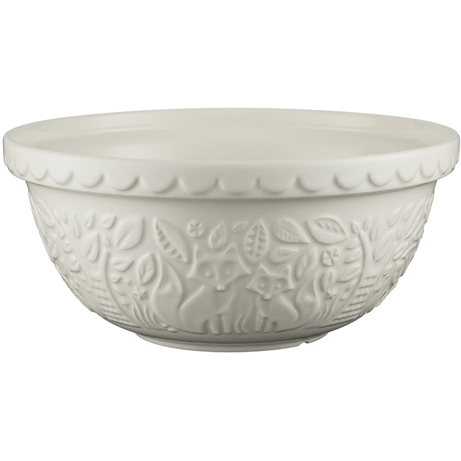 Mason Cash In The Forest Cream Mixing Bowl, 29cm