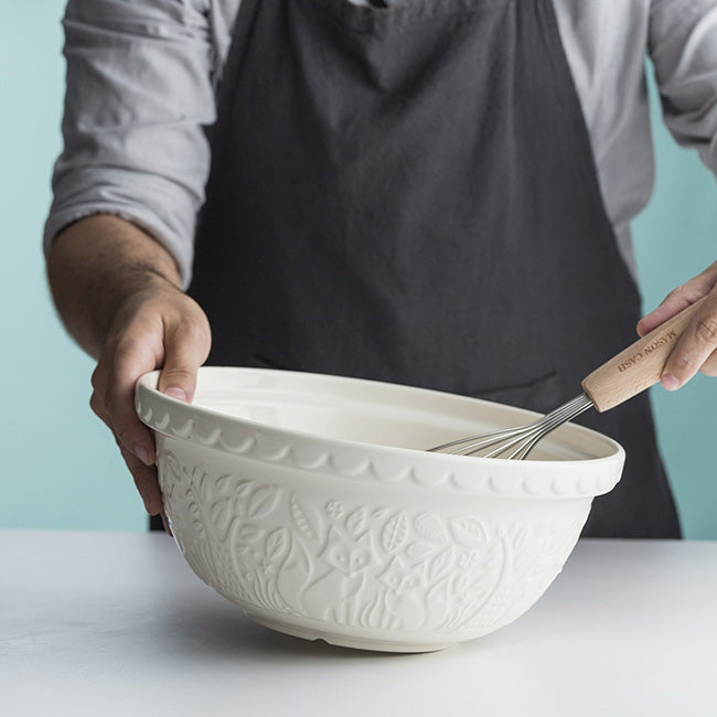 Mason Cash In The Forest Cream Mixing Bowl, 29cm