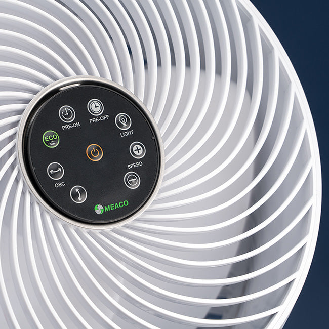 Meaco Fan 1056P Air Circulator Pedestal Fan With Remote Control