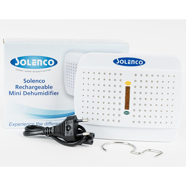 Solenco Rechargeable Mini Cupboard Dehumidifier
