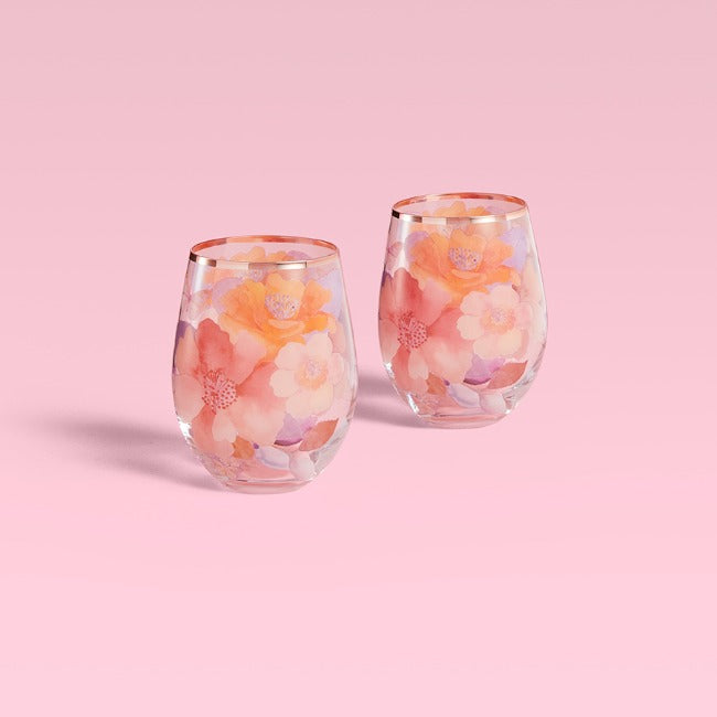Maxwell & Williams Camilla Stemless Glasses, Set Of 2