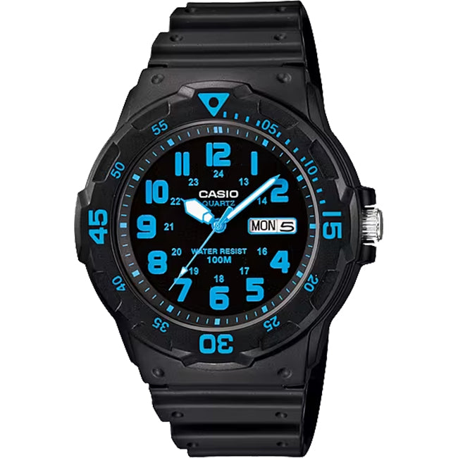 Casio Standard Men's 100m Analogue Wrist Watch, MRW-200H