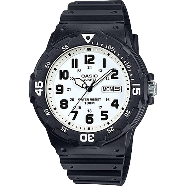 Casio Standard Men's 100m Analogue Wrist Watch, MRW-200H