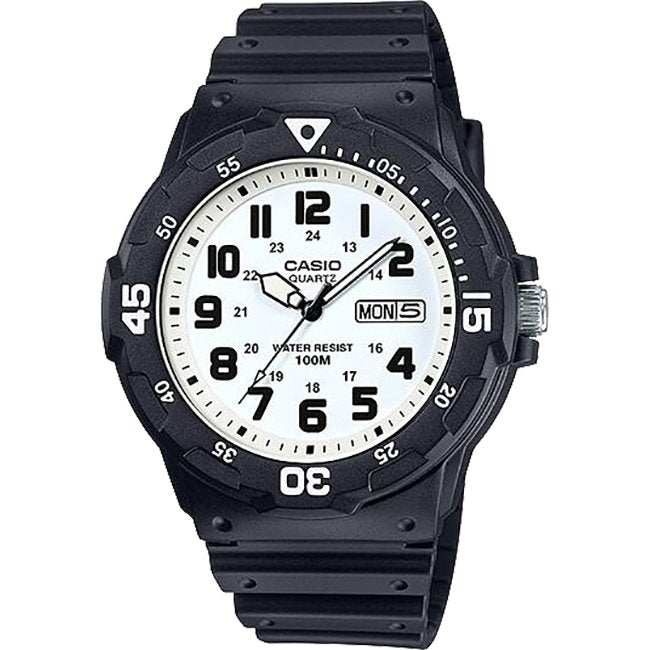Casio Standard Men's 100m Analogue Wrist Watch, MRW-200H