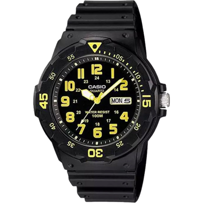 Casio Standard Men's 100m Analogue Wrist Watch, MRW-200H