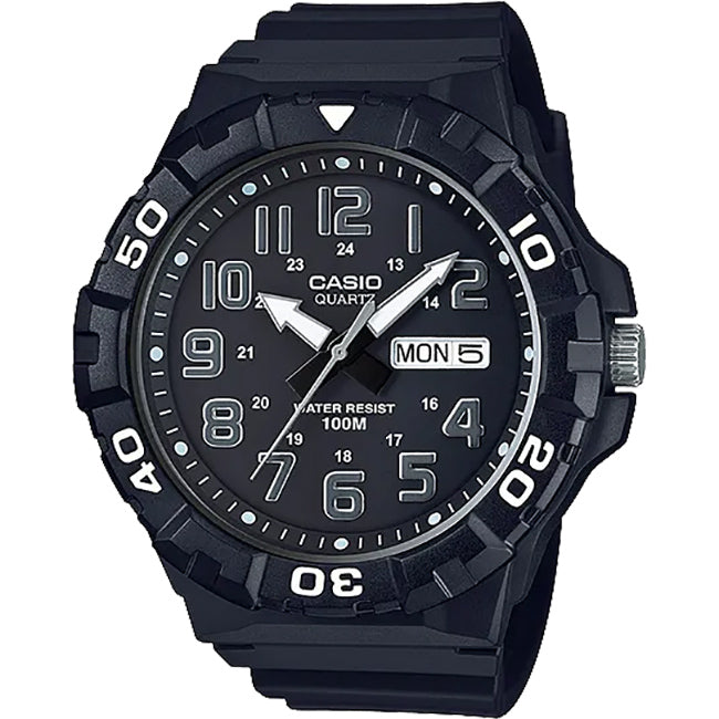 Casio Standard Men's 100m Analogue Wrist Watch, MRW-210H