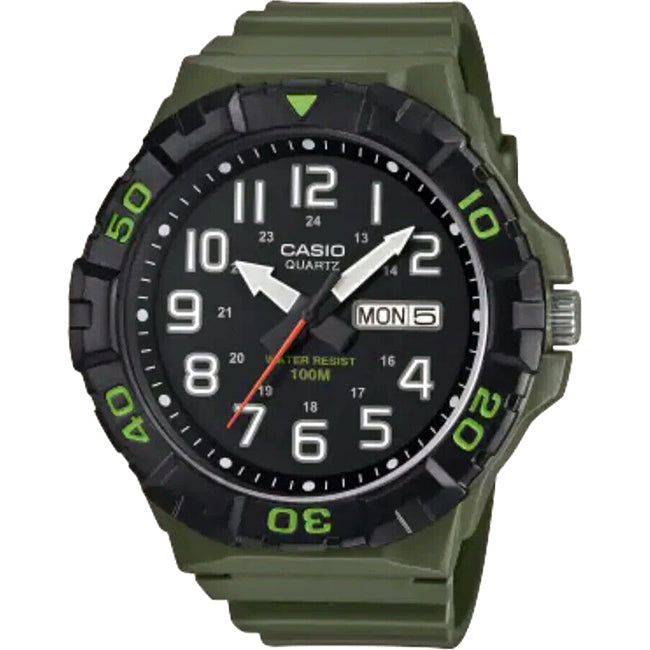 Casio Standard Men's 100m Analogue Wrist Watch, MRW-210H1