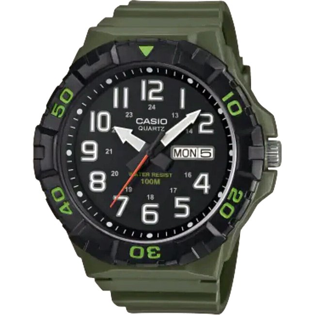 Casio Standard Men's 100m Analogue Wrist Watch, MRW-210H1