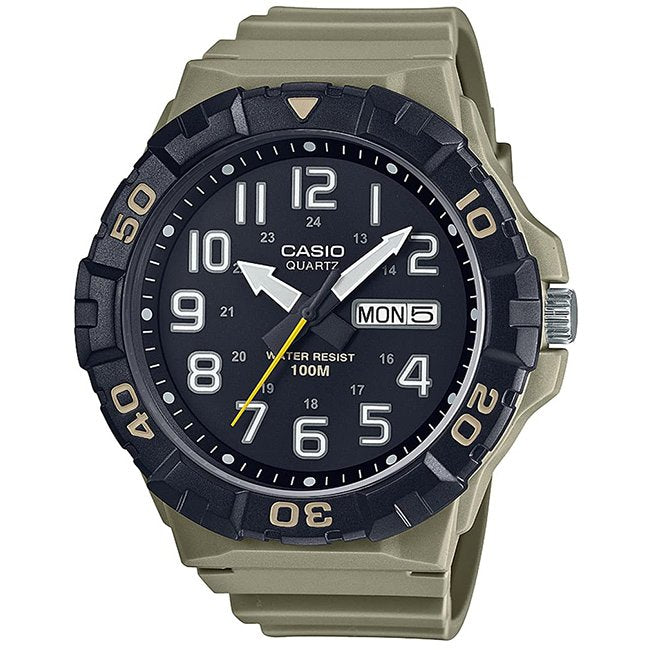 Casio Standard Men's 100m Analogue Wrist Watch, MRW-210H1