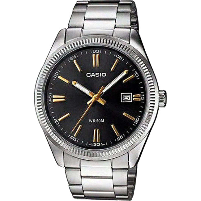 Casio Standard Men's 50m Analogue Wrist Watch, MTP-1302D