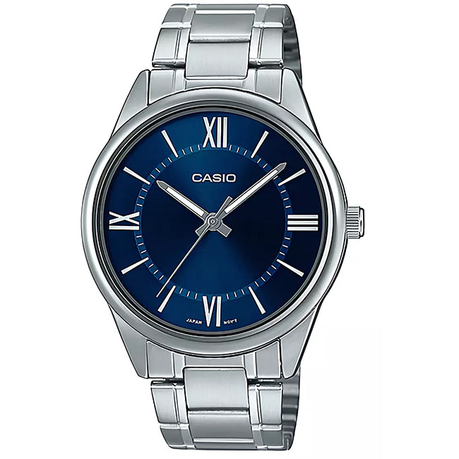 Casio Standard Men's Analogue Wrist Watch, MTP-V005D-2B5UDF