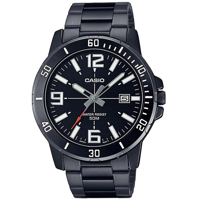 Casio Standard Men's 50m Analogue Wrist Watch, MTP-VD01B-1BVUDF