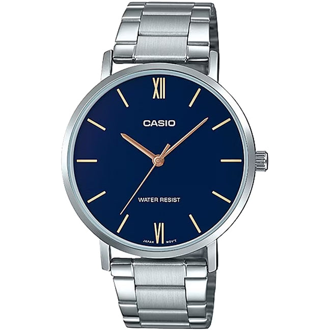 Casio Standard Men's Analogue Wrist Watch, MTP-VT01D