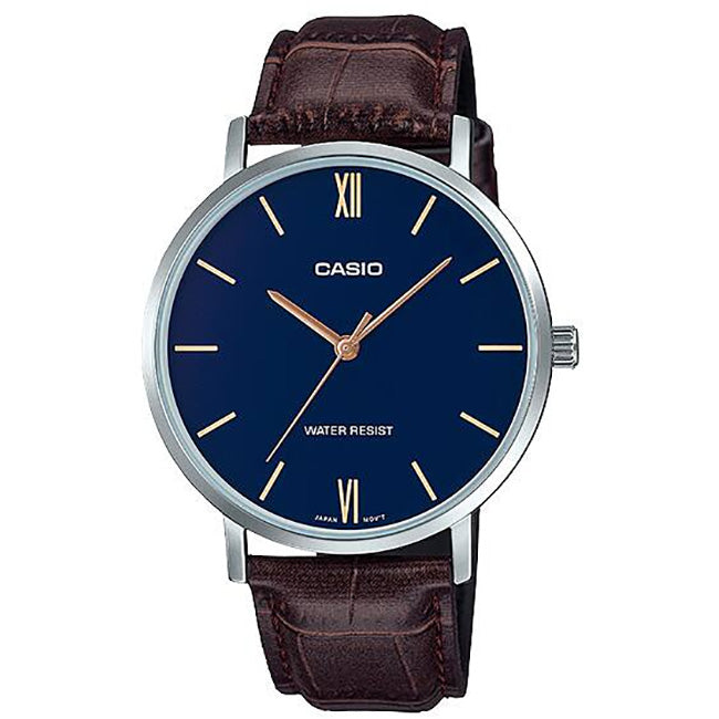 Casio Standard Men's Analogue Wrist Watch, MTP-VT01L