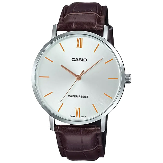 Casio Standard Men's Analogue Wrist Watch, MTP-VT01L
