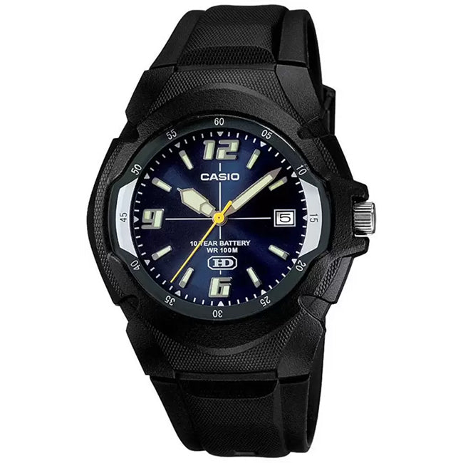 Casio Standard Men's 100m Analogue Wrist Watch, MW-600F