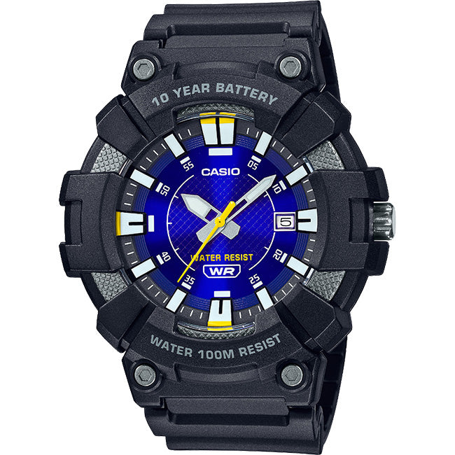 Casio Standard Men's 100m Analogue Wrist Watch, MW-610H