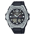Casio Standard Men's 100m World Time AnaDigi Wrist Watch, MQW-100