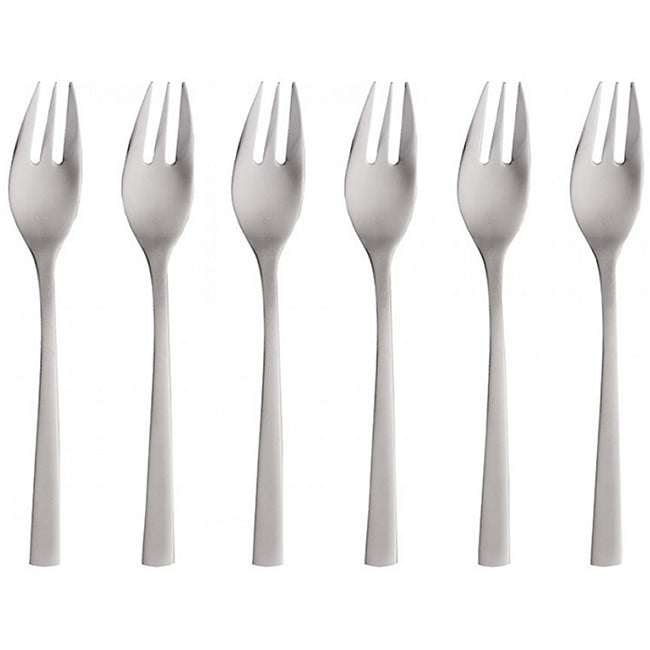 Eetrite Newport Giftboxed Cake Fork Set, Set Of 6