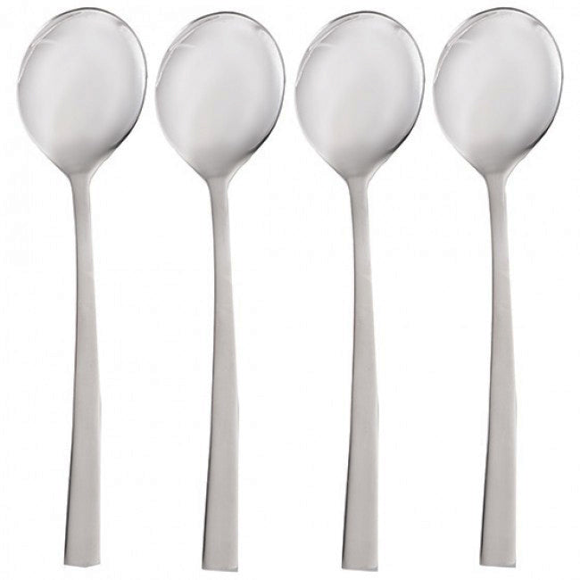 Eetrite Newport Soup Spoon Set, Set Of 4