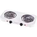 Pineware Double Spiral Hot Plate, White