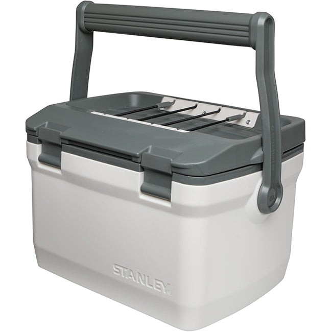 Stanley Adventure Easy Carry Outdoor Cooler Box, 6.6L - Polar White