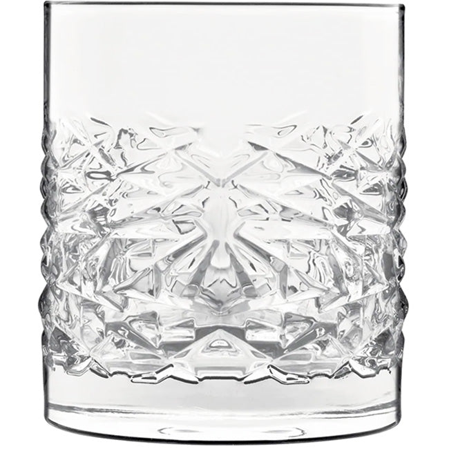 Luigi Bormioli Mixology Textures 380ml Whiskey Glasses, Set Of 6