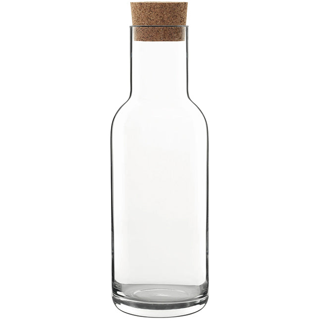 Luigi Bormioli Sublime Carafe With Cork Stopper, 1L