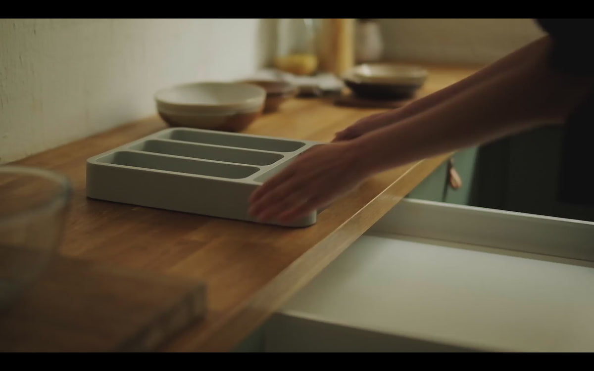 Joseph Joseph DrawerStore™ Grey Expandable Cutlery Tray