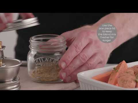 Kilner Glass Seasoning Grinder