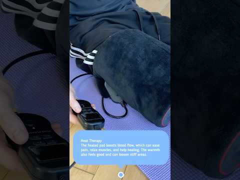 Pure Pleasure Weighted Massaging Heating Pad