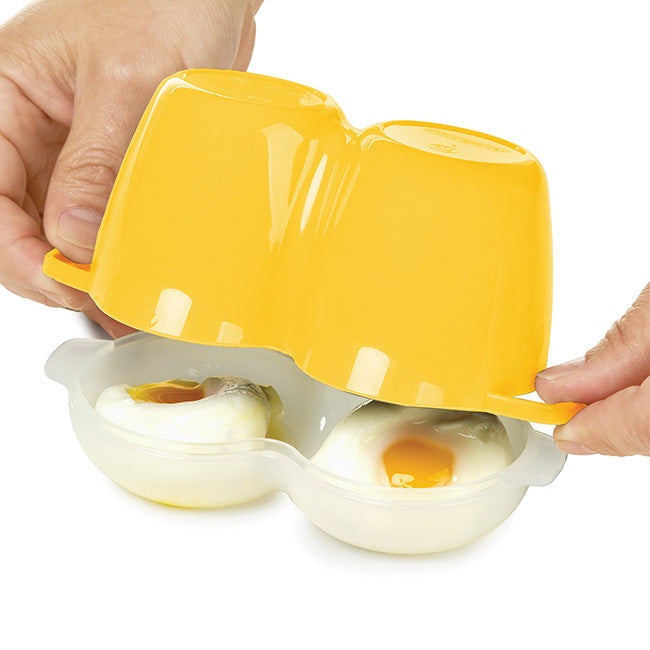 Progressive Prep Solutions Poach Perfect Microwave 2 Egg Poacher
