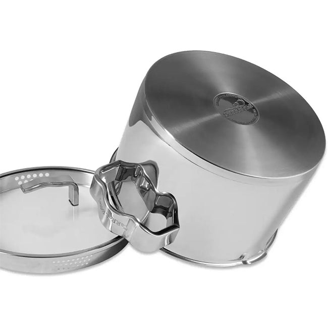 Carrol Boyes 20cm Stainless Steel Casserole Pot, Flow, 7L