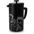 Carrol Boyes White On Black Sketchbook Coffee Plunger, Conversation