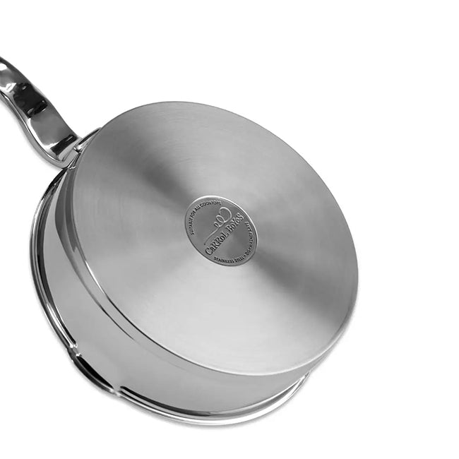 Carrol Boyes Stainless Steel Deep Frying Pan, Flow, 24cm