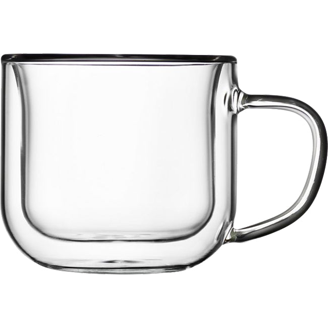 Luigi Bormioli Thermic Sublime 80ml Espresso Mug Set, Set of 2