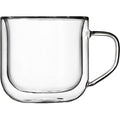 Luigi Bormioli Thermic Sublime 240ml Cappuccino Mug Set, Set of 2