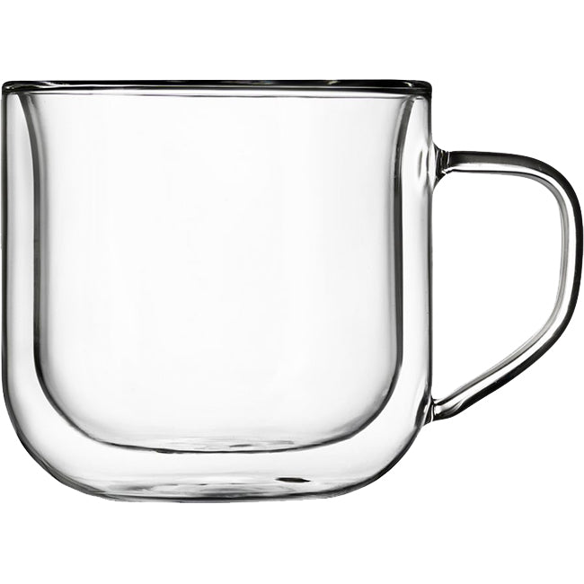 Luigi Bormioli Thermic Sublime 240ml Cappuccino Mug Set, Set of 2