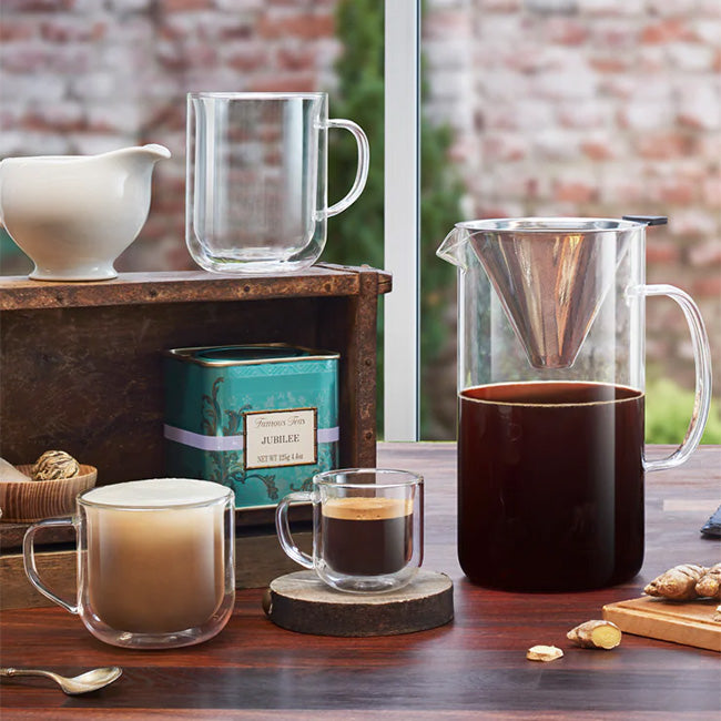 Luigi Bormioli Thermic Sublime Pour-Over Coffee Pot, 1.8L