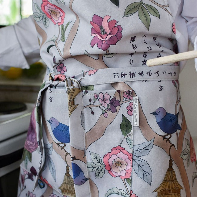 DSA Linen Robyn Valerie Organic Garden Full Bib Apron