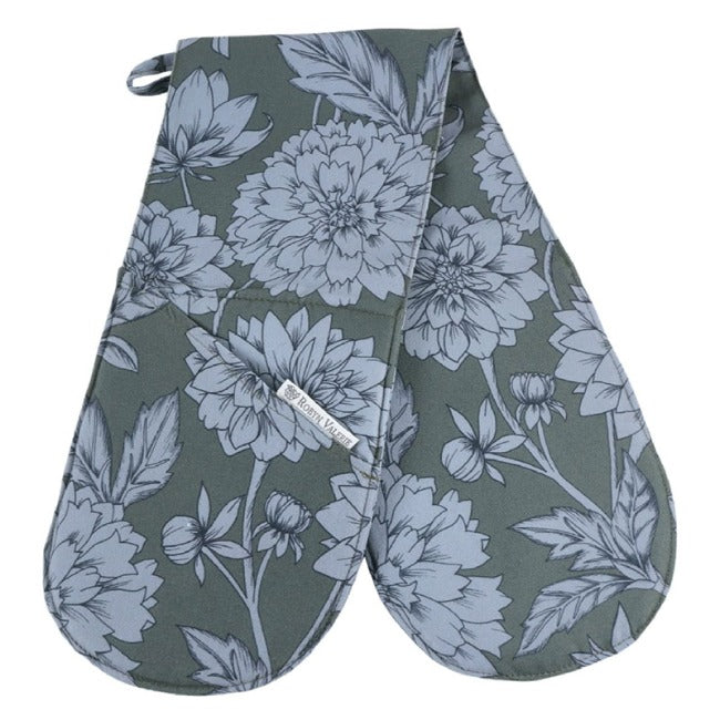 DSA Linen Robyn Valerie Amazon Dahlia Double Oven Glove
