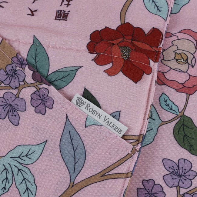 DSA Linen Robyn Valerie Japanese Peach Double Oven Glove