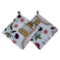 DSA Linen Robyn Valerie Organic Garden Pot Holders, Set Of 2