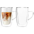 Eetrite Double Walled Macchiato Mugs, Set Of 2