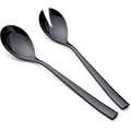 Salton Shiny Black Salad Server Set