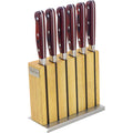 Snappy Chef Professional Steak Knife Set In Knife Block, 6pc