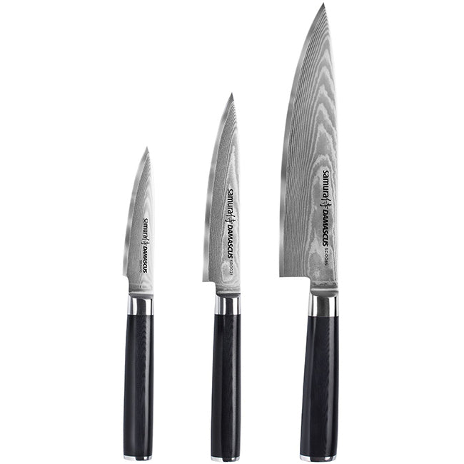 Samura Damascus Kitchen Knife Gift Box Set