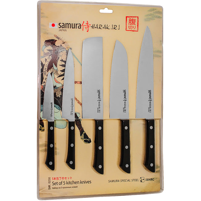 Samura Harakiri Kitchen Knife Set