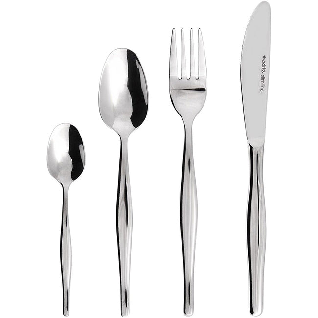 Eetrite Slimline Cutlery Set, 16pc
